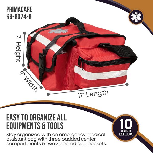 Primacare Medical Supplies KB-RO74 Trousse médicale d'intervention d'urgence 43,2 x 22,9 x 17,8 cm – Image 3