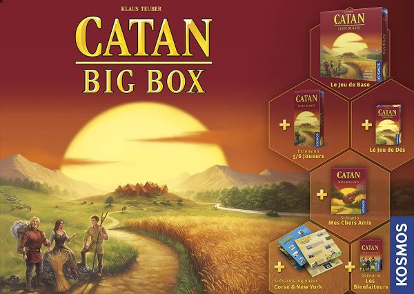 Catan : Big Box - Asmodee - Jeu de société - Jeu de plateau - Jeu de stratégie – Image 3