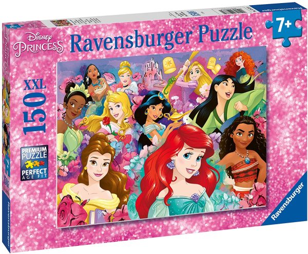 Ravensburger- 12873 Puzzle 150 pièces XXL Les rêves Peuvent Devenir réalité Disney Princesses Princess Enfant – Image 2