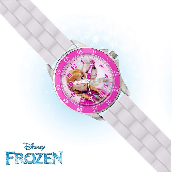 Frozen Montre Enfant Analogique Quartz avec Bracelet en Caoutchouc ??FZN3550 – Image 5