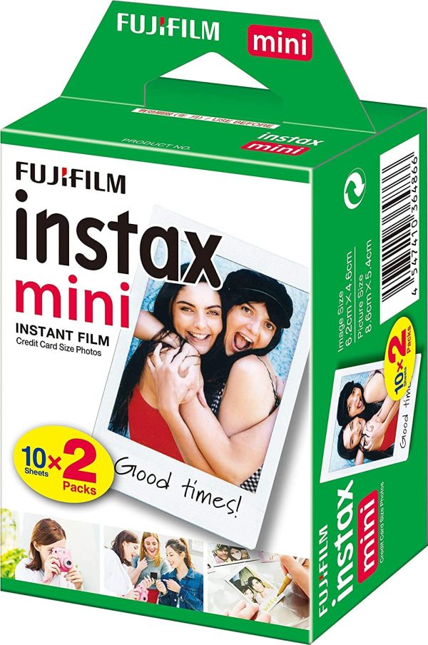 Fujifilm - Twin Films pour instax mini - 86 x 54 mm - 10 feuilles x 2 paquets + 10 feuilles x 1 paquet – Image 7