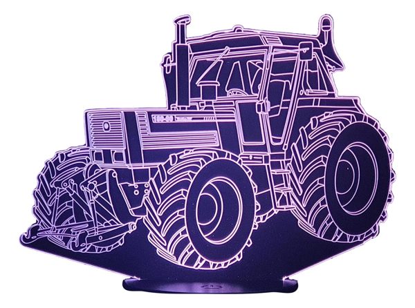 FIA 180 tracteur, Lampe illusion 3D à LED - leds illusion 3D - 7 Couleurs