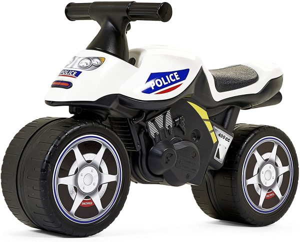 FALK - Moto draisienne Police - Dès 12 mois - Fabriqué en France - Roues extra larges - Développe l'équilibre et la motricité - 427 – Image 3