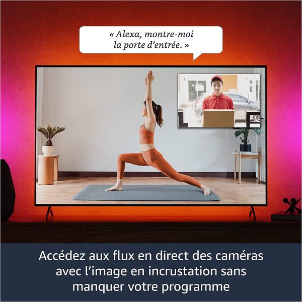 Fire TV Stick 4K Max | Appareil de streaming, Wi-Fi 6, télécommande vocale Alexa (avec boutons de contrôle de la TV) – Image 2