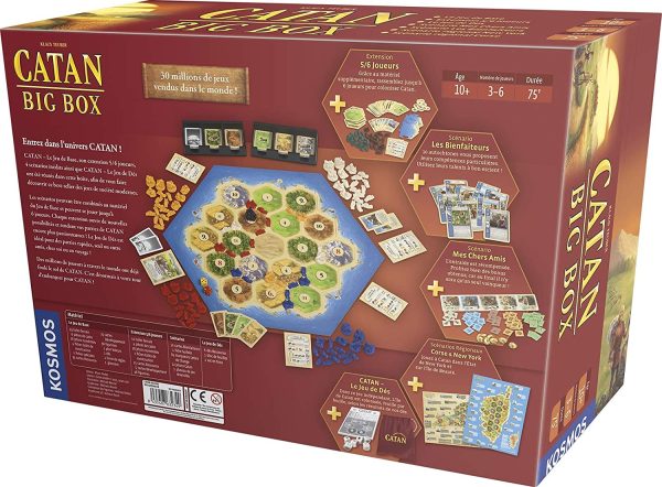 Catan : Big Box - Asmodee - Jeu de société - Jeu de plateau - Jeu de stratégie – Image 6