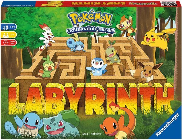 Ravensburger ??Le Grand Classique des Jeux de société ??Labyrinthe Pokémon ??pour Enfant et Famille ??De 2 à 4 Joueurs à partir de 7 Ans ??Mixte ??26949 (Multilingue ??Français Inclus) – Image 4