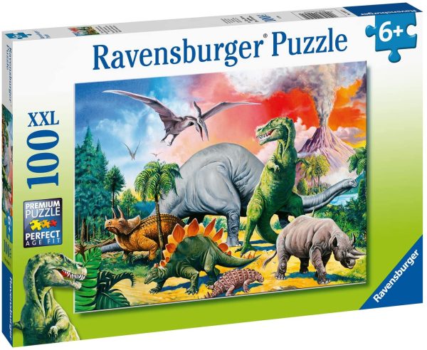 Ravensburger - Puzzle enfant - Au Milieu Des Dinosaures - 100 Pièces – Image 2