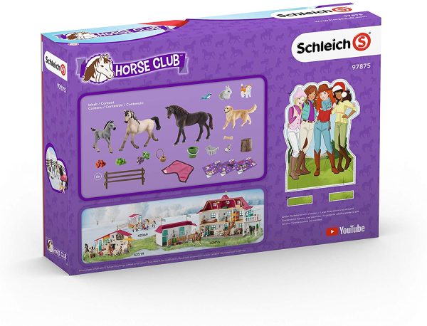 Schleich Calendrier de l'avent Horse Club 97875 Multicolore – Image 2