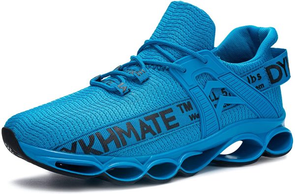 DYKHMATE Chaussures de Sport Homme Femme Baskets Chaussures Outdoor Running Gym Fitness Sneakers Style Running Multicolore Respirante