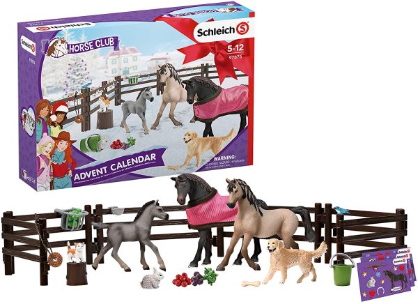 Schleich Calendrier de l'avent Horse Club 97875 Multicolore – Image 4