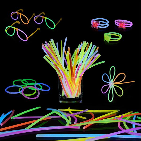 250 Bâtons Lumineux Fluorescent et 293 Connecteurs pour Les Fêtes – Image 6