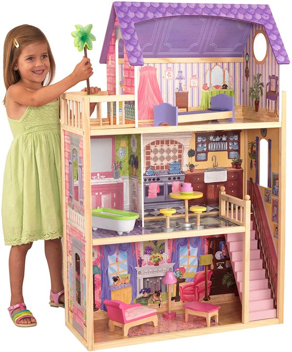 Kidkraft - 65092 - Maison de Poupées en Bois Kayla [Exclusif Amazon]