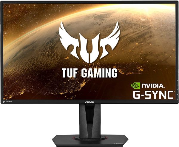 TUF Gaming VG27AQ - Ecran PC Gamer eSport 27" WQHD - Dalle IPS - 16:9 - 165Hz - 1ms - 2560x1440 - Display Port & 2x HDMI - Haut-parleurs - Nvidia G-Sync - AMD FreeSync - ELMB - HDR 10