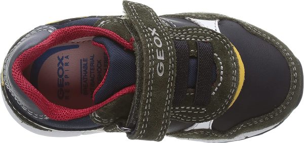 Geox B Alben Boy B, Basket Bébé garçon – Image 7