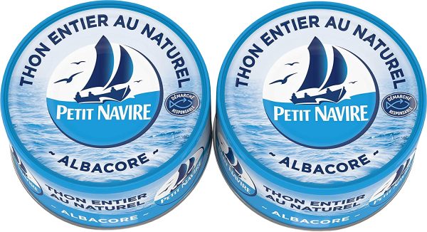 Petit Navire Thon Naturel Albacore 2x190g