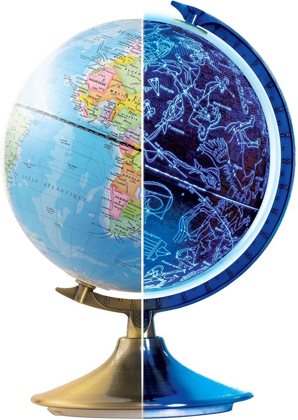 Buki - 7341UK - Version Anglaise - Globe jour et Nuit