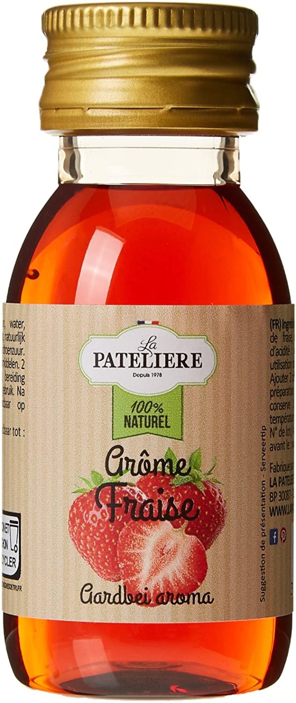 LA PATELIERE Arôme Naturel Fraise 60 ml