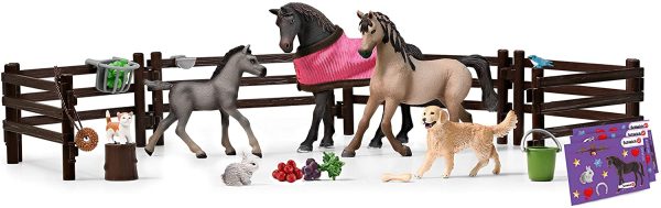 Schleich Calendrier de l'avent Horse Club 97875 Multicolore