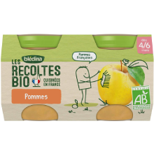 Les petits pots de fruits pour bébé