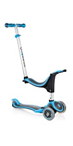 GO•UP SPORTY PLUS, trottinette 3 roues avec siège pour les enfant