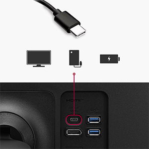 interface de connexion puissante avec l'usb type-c