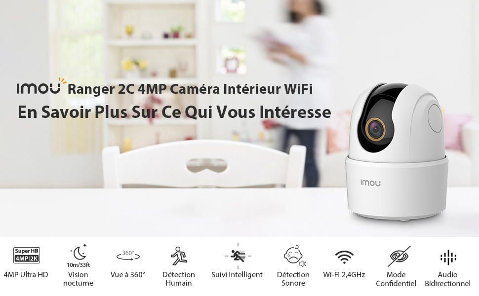 camera wifi interieur