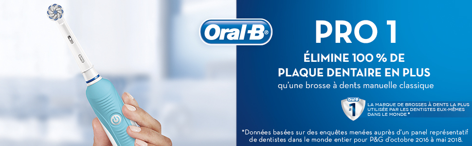 Oral-B Pro 1 Brosse à dents électrique