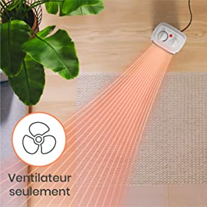 petit radiateur avec ventilo ventilateur