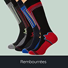 FM London Chaussettes de ski thermiques pour homme