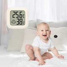 Mini Thermomètre Intérieur Numérique Hygromètre Humidité Température LCD Affichage Bluetooth Capteur