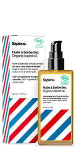 huile a barbe bio sapiens barbershop