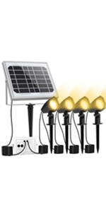 Lampe Solaire Jardin 2700K/4000K/6000K