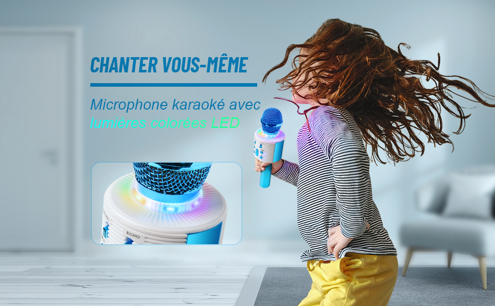 Mircophone Karaoke sans Fil