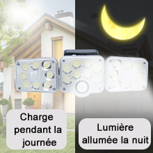 Lumière solaire extérieure lumière solaire de jardin 5