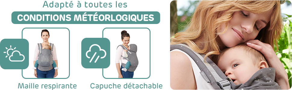 portage porte securite physiologique ergonomique protection naissance