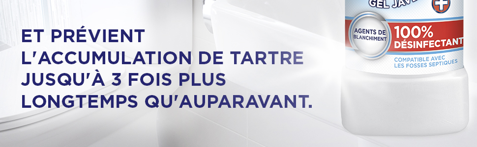 Prévient l'accumulation de tartre jusqu'à 3 fois plus longtemps qu'avant pour une hygiène optimale