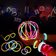 lumineux fluorescents pour Les carnavalsaccessoires multicolore 