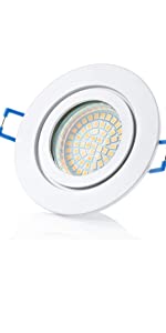 Sweet LED IP44 Spot encastrable encastrable avec cadre GU10 