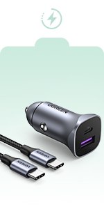 chargeur usb c voiture