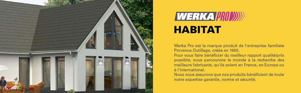 werkapro,bricolage, equipement, habitat