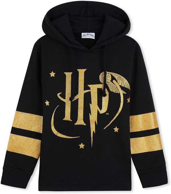 Harry Potter Sweat Fille - Sweatshirt À Capuche Noir - Vêtement Harry Potter Fille Officiel - Idée De Cadeaux Ados Fille – Image 7