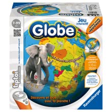 Ravensburger tiptoi globe jeux géografie découverte pays langues amusement interactif 