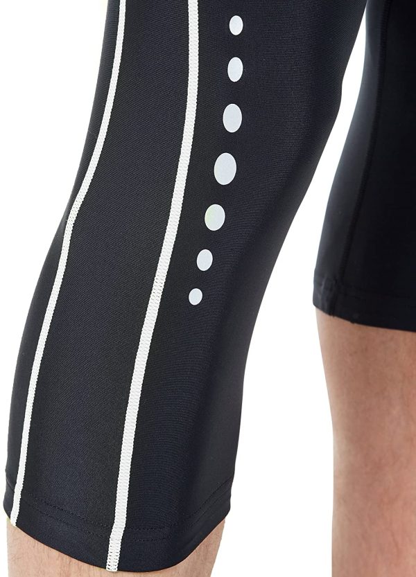 Ultrasport Effetto Compressivo E Funzione Quick Dry 3/4 Pantalon 3/4 de course Homme – Image 2