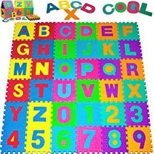 tapis puzzle maison chiffres et lettres couleurs enfants jouet famille jeu tapis éducatif enfant 