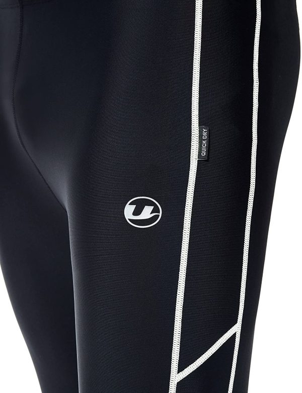 Ultrasport Effetto Compressivo E Funzione Quick Dry 3/4 Pantalon 3/4 de course Homme – Image 6