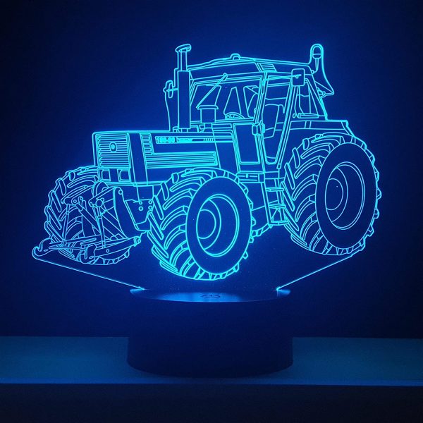 FIA 180 tracteur, Lampe illusion 3D à LED - leds illusion 3D - 7 Couleurs – Image 2