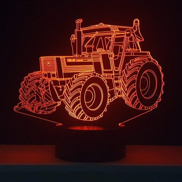 FIA 180 tracteur, Lampe illusion 3D à LED - leds illusion 3D - 7 Couleurs – Image 4