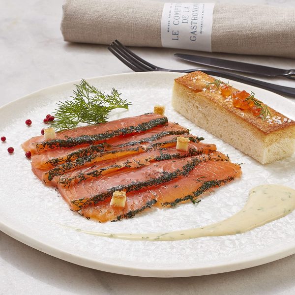 COMPTOIR DE LA GASTRONOMIE - Lot de 2 paquets de Saumon Gravlax "Mariné à l'aneth" Maison (0,200 Kg environ ) – Image 6