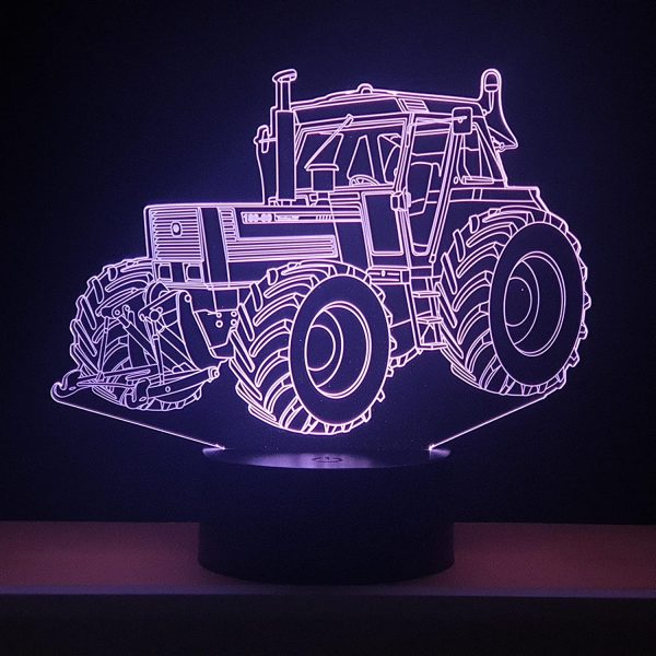 FIA 180 tracteur, Lampe illusion 3D à LED - leds illusion 3D - 7 Couleurs – Image 6