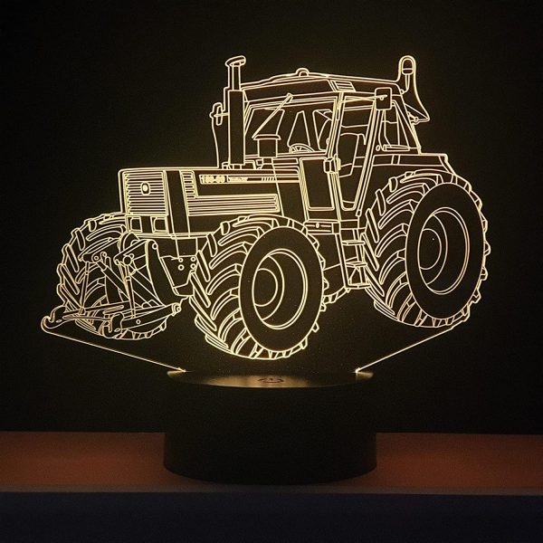 FIA 180 tracteur, Lampe illusion 3D à LED - leds illusion 3D - 7 Couleurs – Image 7